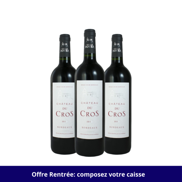 Château du Cros Rouge 2017 - 3 btls